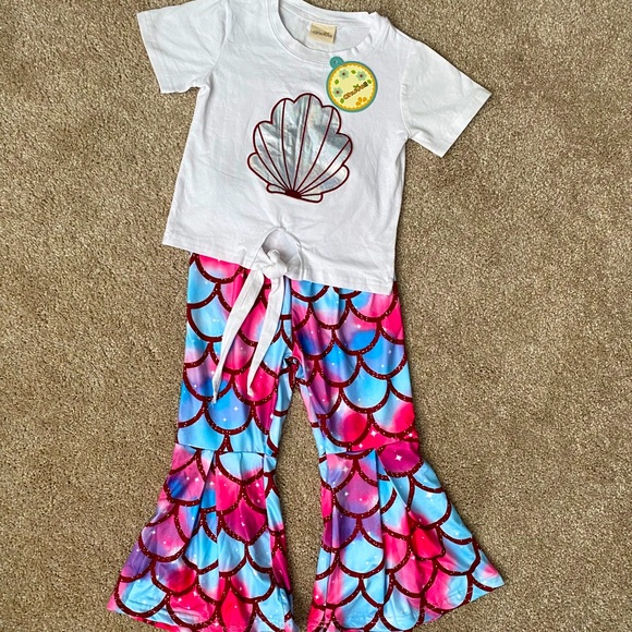 April Moon Boutique Other - April Moon Boutique Clamshell Mermaid Outfit NWT